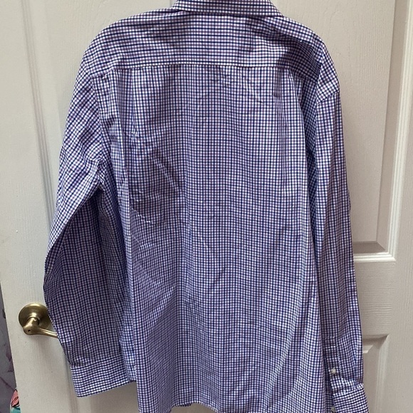 F mens Merona casual long sleeve button down shirt size XL.    Like new - Picture 3 of 4